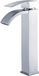 DP bath wastafelarmatuur hoge uitloop, 1 stuks, zilver, acia lav. Alto