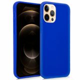 COOL Accesorios COOL Silicone Hoesje voor iPhone 12 Pro Max Blauw