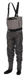 Greys Tital Stockingfoot Hengelsportbroek | Ademend Waterdicht Fly & Jacht Waders | Maximale Beweeglijkheid | 20.000mm Membrane | Verstelbare Bretels | Meerdere maten