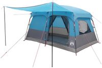 vidaXL - Familietent - 5-persoons - Blauw - Polyester