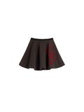 Desigual Rok rood / zwart gemêleerd