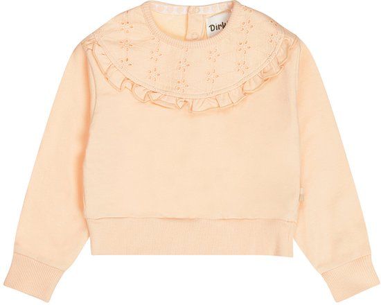 Dirkje Meisjes Loose Fit Trui - Peach