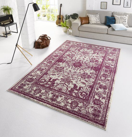 Zala Living Design Vloerkleed Glorious 140x200 cm Violet & Wit - EAN: 4260425288575