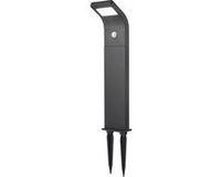 Sygonix SY-4677494 Staande LED-buitenlamp met bewegingsmelder LED 1.2 W Zwart