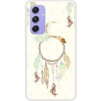 Samsung Bedrukt siliconen hoesje compatibel met Galaxy A54 5G Dreamcatcher Gris
