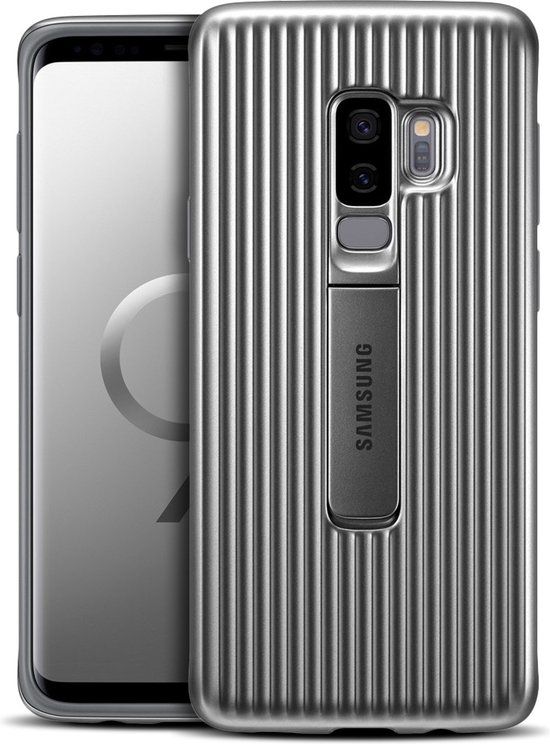Samsung - Protective Stand Cover - Zilver - voor Samsung Galaxy S9 Plus