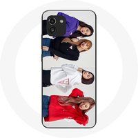 Blackpink Jennie Jisoo Lisa Et Rosé Poster Maniacase Hoesje voor Samsung Galaxy A03