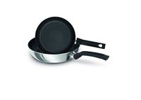 Prestige 9x Tougher SS Twinpack koekenpannen 21cm/29cm, Zilver