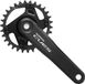 Shimano Cues U4000-1 Crankstel Zwart 170 mm / 42t