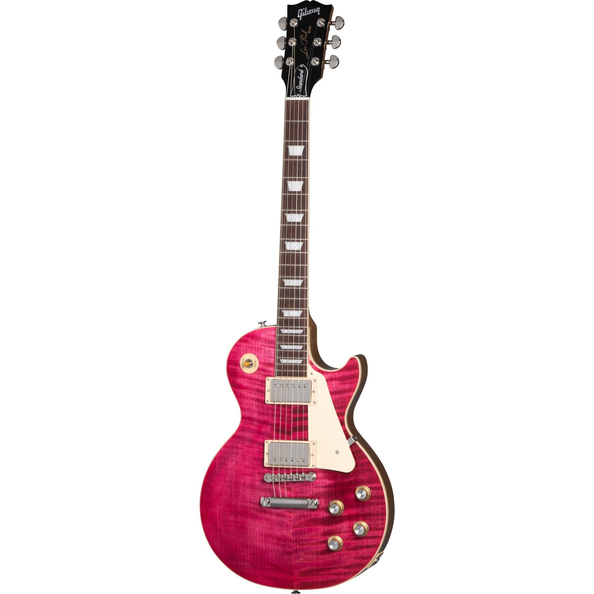 Gibson Original Collection Les Paul Standard 60s Figured Top Translucent Fuchsia Electric Guitar with Case