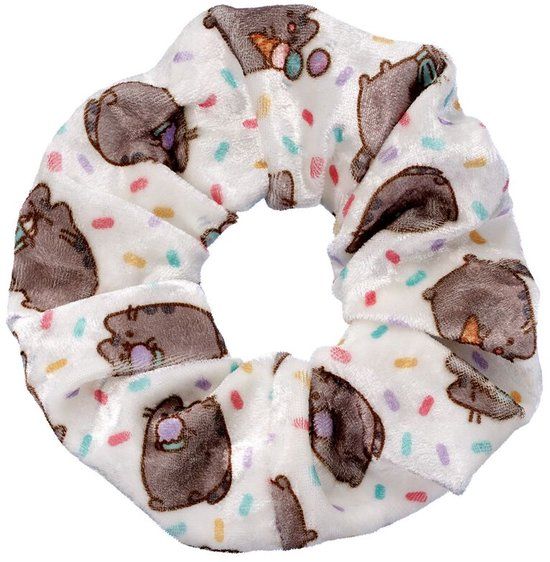 Pusheen The Carat Shop Pusheen Ice Cream Scrunchie - White