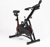 Mobiclinic Makalu - Hometrainer - Vliegwiel 10 kg - Verstelbaar - Cyclo Indoor - Met wielen - LCD-display - Max. 120kg