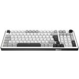 The G-Lab KEYZ ELITE 400 WG - Draadloos gaming toetsenbord – AZERTY FRENCH-indeling - Mechanisch gaming toetsenbord met Hot-Swappable Switches, 5-Layer Gasket, 2.4G/BT/Bedraad, RGB & Macro’s,Win/Mac