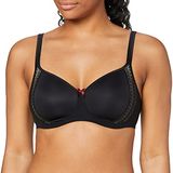 Anita Rosa Faia Fleur BH zonder Beugel 5654 Black B80/95