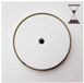 Hager 16748989 BER CENTRAALPL.M.DRUKKNOP Wit Mat