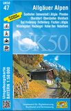 Allgäuer GPSR Kontakt Allgäuer Alpen: Sonthofen, Immenstadt i.Allgäu, Pfronten, Oberstdorf, Oberstaufen, Blaichach, Bad Hindelang, Rettenberg, Fischen i.Allgäu, ... Karte Freizeitkarte Wanderkarte