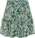 Vila Emma Rok Dames XXL (44) Groen - Blauw