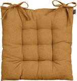 In The Mood Collection Mica Decorations stoelkussen Paddy matras - cognac bruin - 46 x 46 x 7 cm