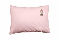 Bona Basics Decoratieve kussenhoes Lichtroze 50x35 cm