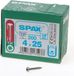 Spax - Spaanplaatschroeven - Torx 20 Bolkop - 4,0 x 25mm - Voldraad - RVS (200 stuks)