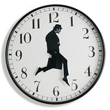TANKRIN Ministry of Silly Walks Wandklok