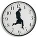 TANKRIN Ministry of Silly Walks Wandklok