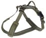 Kerbl Pet Harnas Dallas, Olijfgroen, Halsomtrek 37-52 Cm, Borstomtrek 52-60 Cm, Nylon, Y-Vorm, Reflecterend, Met Kliksluiting, Voor Middelgrote En Grote Honden