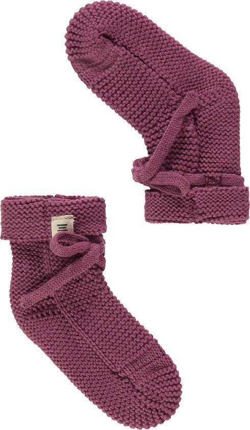 A Tiny Story unisex slofjes cranberry