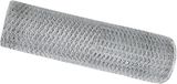 vidaXL Hexagon Hek 0,4 x 10 m Verzinkt Staal Zilver