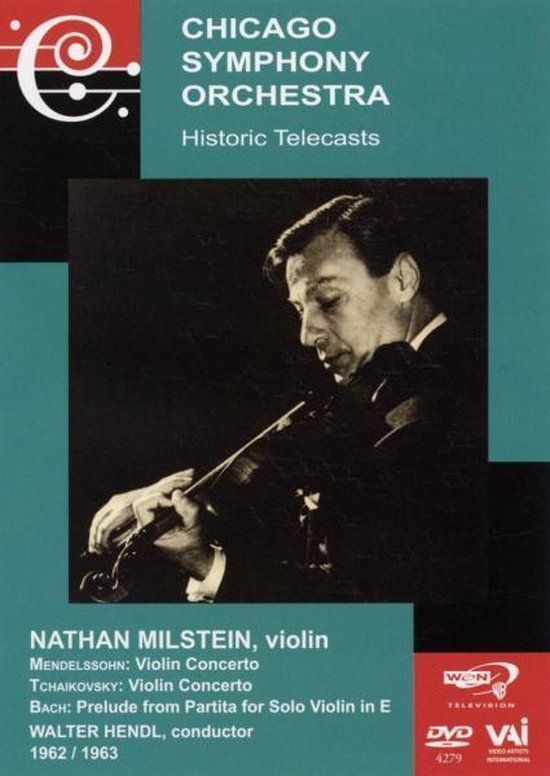 Milstein/Chicago Symphony - Violin Concertos/Prelude DVD