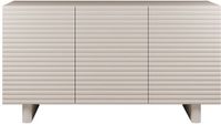 Vente-unique Buffetkast met 3 deurtjes van MDF - Beige - LUDIMA