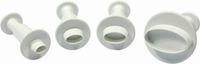 PME Mini Ovaal Plunger Uitsteker Set/4