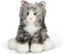 Tobar Chat gris en peluche