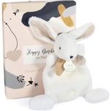 Doudou et Compagnie - Happy Wild - Mini peluche lapin - Beige - 17 cm