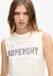 Superdry - Archive aansluitende tanktop met versieringen - Dames - Vesten