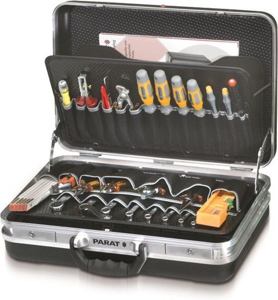 Parat Monteurskoffer Classic Smal - Zwart - Aluminium - 484000171