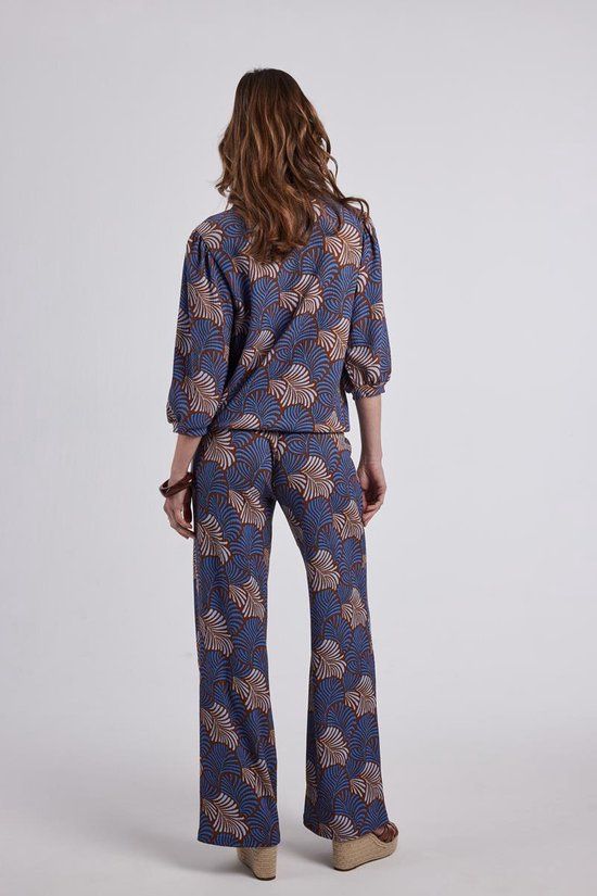 DIDI Dames Top Fina Blue Lagoon print maat 42