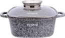 Klausberg 7528 Marmerlook Braadpan - 20 cm - 2.8 Liter - Grijs