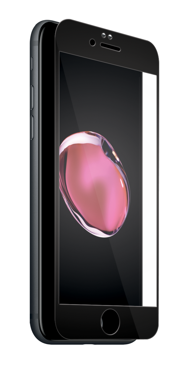 Avanca AV3D-7000 Screenprotector iPhone 7 - Zwart, Transparant