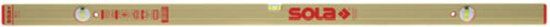 Sola Alu blokwaterpas AZ3/150, 150cm 3 libellen 0,50mm/m goud