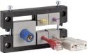 TRU COMPONENTS DVK 10/6 Kabelinvoeringsplaat Klem-Ø (max.) 16 mm Polyamide Zwart 1 stuk(s)