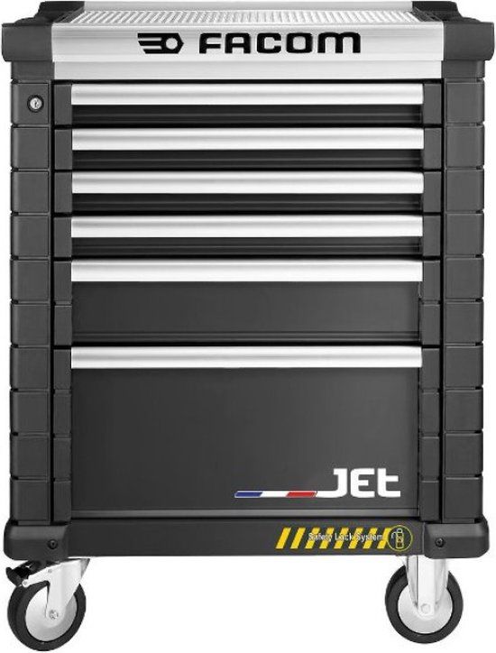 FACOM JET.6NM3AS Gereedschapswagen 6 Laden Zwart