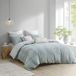 Housse de couette en coton avec taies d'oreiller, couleurs : Kara, Aqua, tailles : full/queen