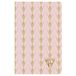 Clairefontaine 193496C Notitieboek, genaaid, poederroze, 9 x 14 cm, 96 pagina's, gelinieerd, Clairefontaine papier, 90 g, omslag, mat, gelamineerd, Neo Deco, lente-zomer