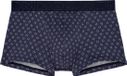 HOM Cyrus Boxer briefs H01 - Navy print - Mannen - L