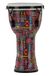 GEWA Liberty Djembé Tuning systeem: mechanisch (tuning lugs) - Diameter: 8" (20,3 cm) - Hoogte: 16,5" (41,2 cm) - Aantal Spanhaken: 4 - Patroon: Abstract
