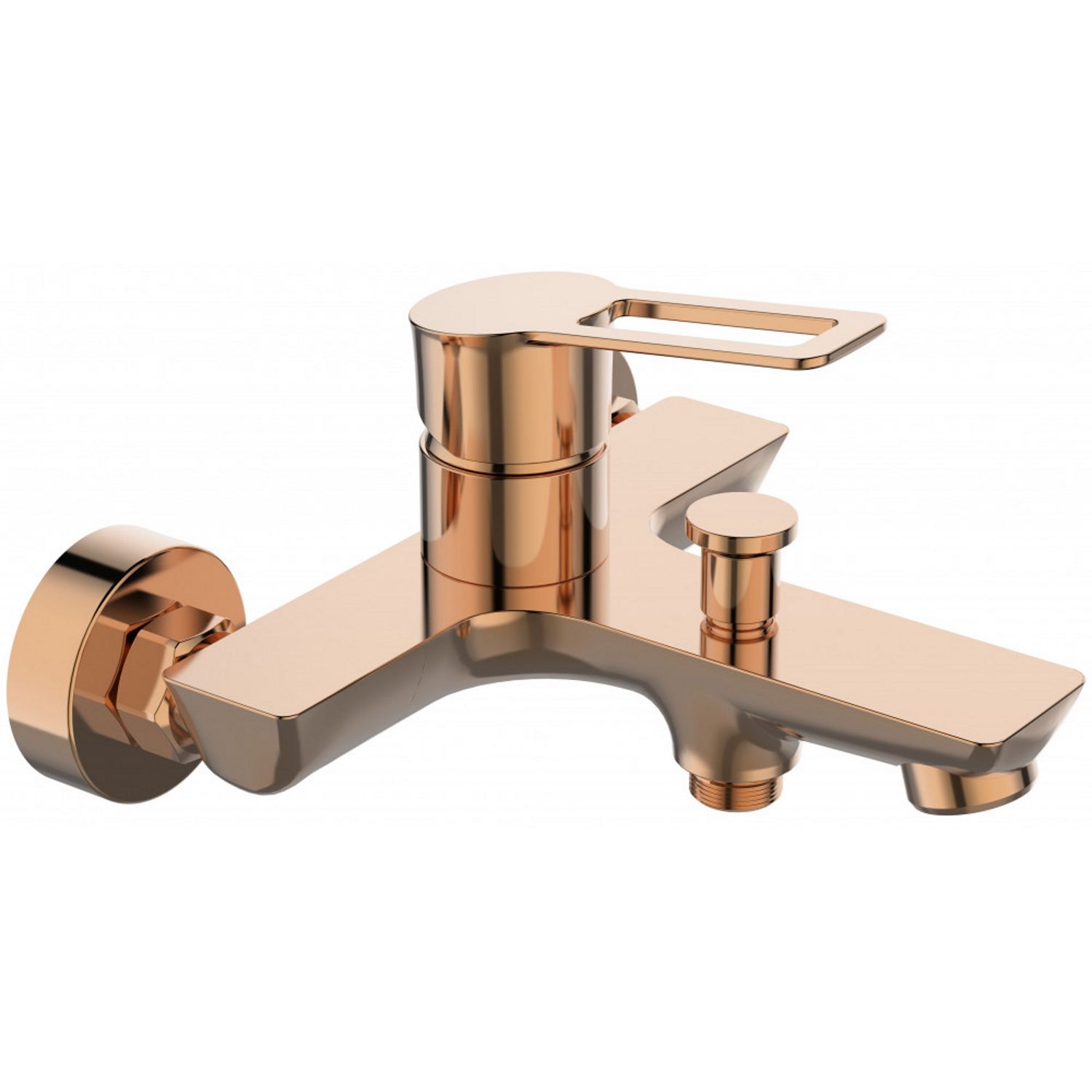 SANIMAR Faro Badkraan - Geborsteld Koper - Compleet