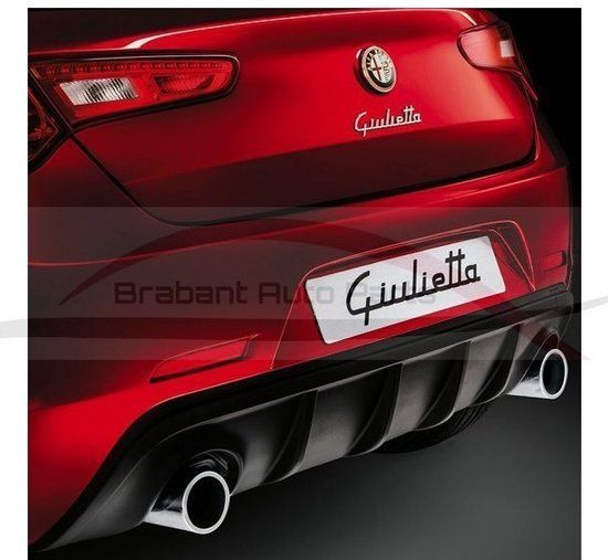 Origineel Fiat Alfa Romeo Giulietta Diffuser / Onderste Bumperdeel Matzwart Origineel 50903312