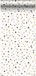ESTAhome behang terrazzo wit, okergeel en grijs - 53 cm x 10.05 m - 139305