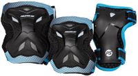 Powerslide Pro Protection Set Kids Zwart/Blauw XS
